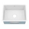 Kraus Pintura 21" Undermount Porcelain Enameled Steel Single Bowl Kitchen Sink - Glossy 1 Kraus Pintura 21" Undermount Porcelain Enameled Steel Single Bowl Kitchen Sink - Glossy -Kraus Sales Shop KE1US21Gwh 1