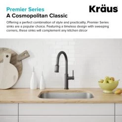 Kraus 20-3/4" Single Basin 16 Gauge Stainless Steel Kitchen Sink for Undermount Installations - Basin Rack and Basket Strainer Included 12 Kraus 20-3/4" Single Basin 16 Gauge Stainless Steel Kitchen Sink for Undermount Installations - Basin Rack and Basket Strainer Included -Kraus Sales Shop kbu11 05