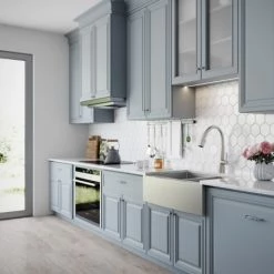 Kraus 32-7/8" Double Basin 16 Gauge Stainless Steel Kitchen Sink for Farmhouse Installations with 60/40 Split - Basin Racks and Basket Strainers Included -Kraus Sales Shop khf203 33 04