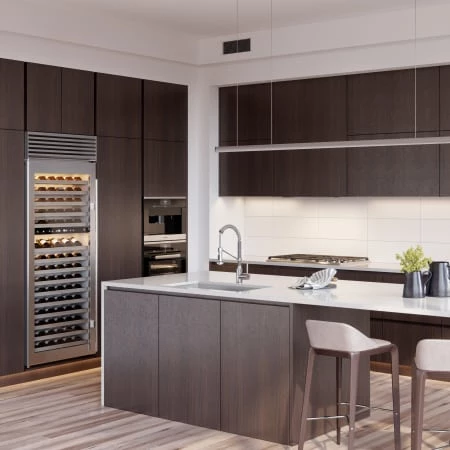 Kraus Pax 28-1/2" Undermount Single Basin Stainless Steel Kitchen Sink with Deck Mounted 1.8 (GPM) Pre-Rinse Kitchen Faucet with Soap Dispenser 5 Kraus Pax 28-1/2" Undermount Single Basin Stainless Steel Kitchen Sink with Deck Mounted 1.8 (GPM) Pre-Rinse Kitchen Faucet with Soap Dispenser - Image 3