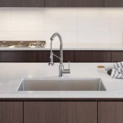 Kraus Pax 31-1/2" Undermount Single Basin Stainless Steel Kitchen Sink with Deck Mounted 1.8 (GPM) Pre-Rinse Kitchen Faucet with Soap Dispenser 12 Kraus Pax 31-1/2" Undermount Single Basin Stainless Steel Kitchen Sink with Deck Mounted 1.8 (GPM) Pre-Rinse Kitchen Faucet with Soap Dispenser -Kraus Sales Shop kraus khu32 1610 53 alternate image 1028