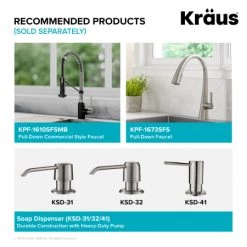 Kraus Kore 23" Undermount Single Basin Stainless Steel Kitchen Sink - Basin Rack, Strainer, Cutting Board, and Drainboard Included -Kraus Sales Shop kraus kwu111 23 alternate 80