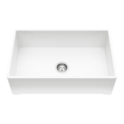Vigo 30" Farmhouse Single Basin Matte Stone⢠Kitchen Sink