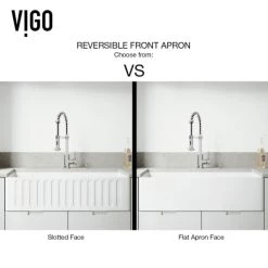 Vigo Matte Stone 36" Farmhouse Single Basin Matte Stone™ Kitchen Sink with Basin Rack, Basket Strainer and Cutting Board -Kraus Sales Shop vigo vgra3618csk1 alternate image 255