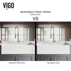 Vigo Matte Stone 36" Farmhouse Single Basin Matte Stone™ Kitchen Sink with Basin Rack, Basket Strainer and Cutting Board 12 Vigo Matte Stone 36" Farmhouse Single Basin Matte Stone™ Kitchen Sink with Basin Rack, Basket Strainer and Cutting Board -Kraus Sales Shop vigo vgra3618slk1 alternate image 259